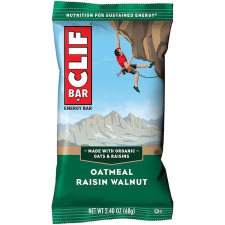Clif Clif Oatmeal Raisin Walnut Snack Bar 2.4 oz., PK192 161003